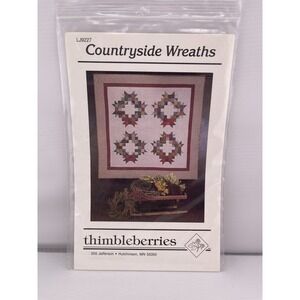 Thimbleberries COUNTRYSIDE WREATHS Quilt Pattern LJ9227 NEW